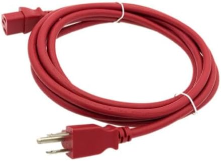 Replacement for fits Red 10FT AC POWER SUPPLY CORD CABLE PLUG FR MICROSOFT XBOX 360 CHARGER ADAPTER