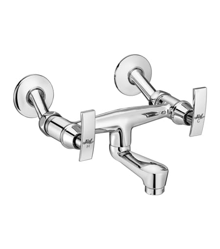 JAL Torsa Wall Mixer Bath 15mm Faucet | Stainless Steel | for Bathroom & Kitchen | Anti Rust | Chrome 3840