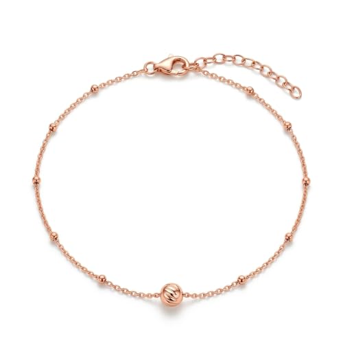 Image of 925 Silver Triple Evil Eye Anklet for Women | Adjustable Payal
