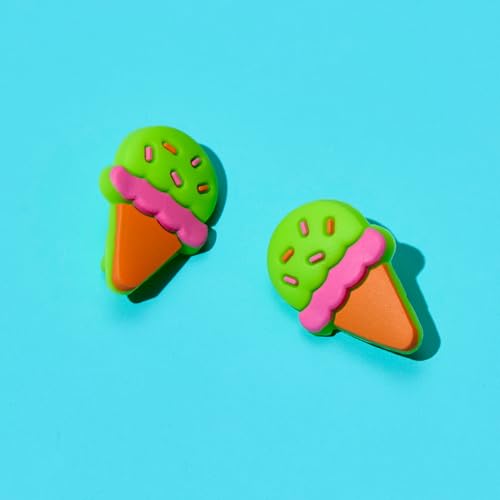 Image of Ten Little Splash Sandal Charms for Kids, 2-Pack Silicone Shoe Charms for Boys and Girls