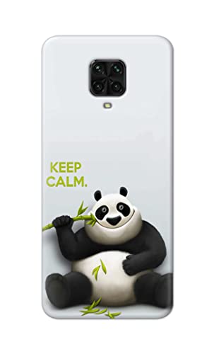 Image of PRINTFIDAA� Printed Hard Back Cover Case for Mi Poco M2 Pro Back Cover (Cartoon Panda) -2808