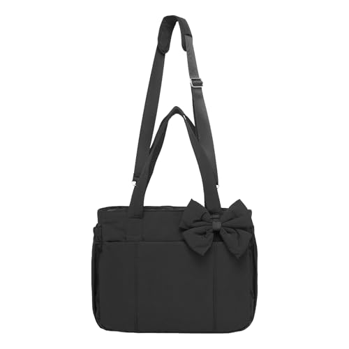Protoence Bolso de Hombro con Lazo | Bolsos De Hombre Para Mujer - Ajustable Para Noche Oficina Trabajo Formal Boda Viaje Colegio Fiesta