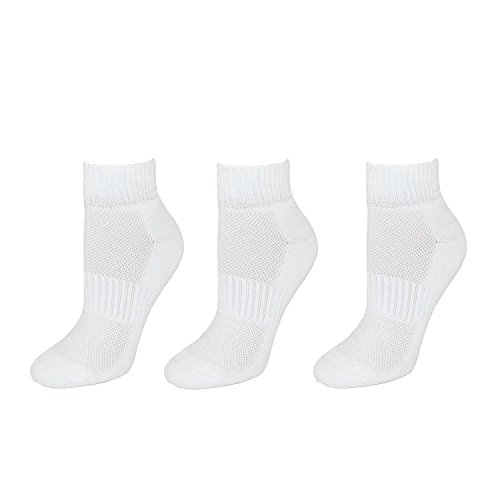 CTM Men's Cotton Arch Support Ankle Sock (Pack of 3)2