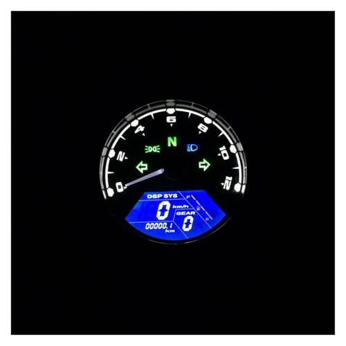 Compteur d'huile moto LED multifonction pour éviter les pannes de moteur et de carburant