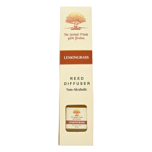 Image of Reed Diffuser Set | Long-Lasting Natural Fragrance for Home | Eco-Friendly Aroma Therapy Room Freshener | Gift Set - 100ml (Lemongrass)