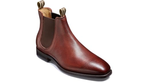 Image of BARKER Mansfield Handcrafted Men's Chelsea Boot - Premium Handmade Leather Chelsea Boots for Stylish Comfort