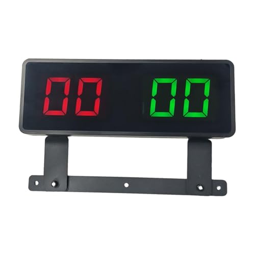 Yiju Billiard Electronic Scoreboard Score Keeper Sturdy Multipurpose Practical Competition Lightweight Portable Rechargeable, with Iron Bracket