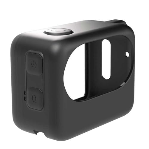 PCATEC Insta360 GO3 アクションポッド 用 シリコンカバー シリコンプロテクタ シリコーンケース 衝撃吸収 ブラック