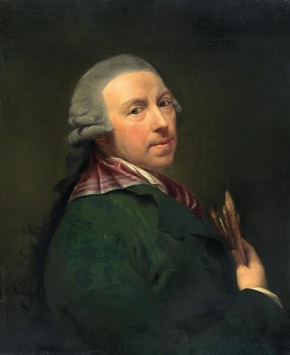 Gravures Autoportrait d'Anton Von Maron Toile Premium Finition Musée
