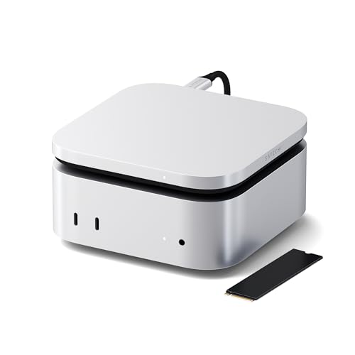 Amazon.co.jp: SATECHI USB4 NVMe SSDエンクロージャー Mac Mini M4用