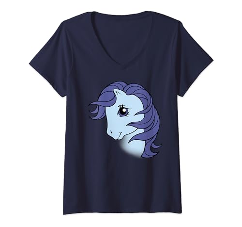 My Little Pony Blue Belle t-shirt col V femme idéal pour un look décontracté et vintage