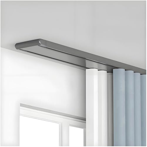 Double rail de rideau de salon et chambre pour créer une ambiance cocooning