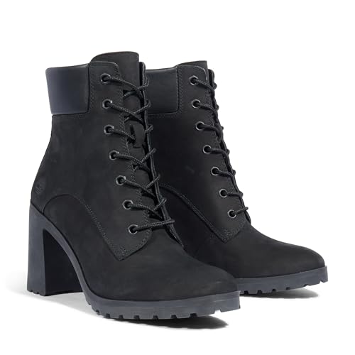 Image of Timberland Womens Allington Lace Up Casual Boots Ankle High Heel 3 inch & Up