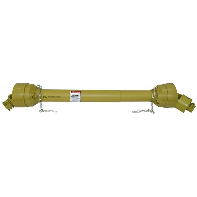ML Gelenkwelle 65-90cm Zapfwelle 100 PS Freilauf 1450NM Traktor 1 3/8´´ 6Zähne