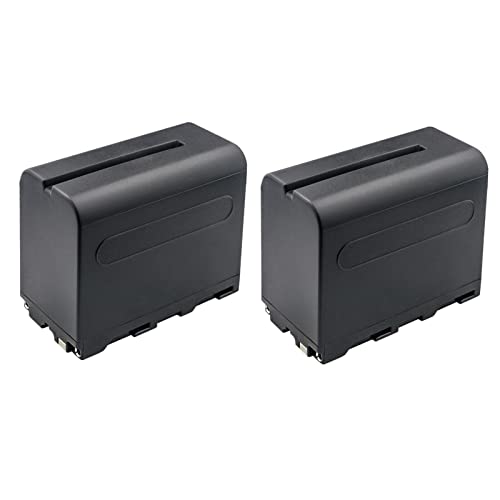 Image of Kastar NP-F960 / NP-F970 Battery 2-Pack Replacement for Feelworld LUT7S PRO 7 INCH 2200NITS DSLR Camera Field Monitor, P7 7 INCH UTRA Bright 2200NIT Camera DSLR Field Monitor