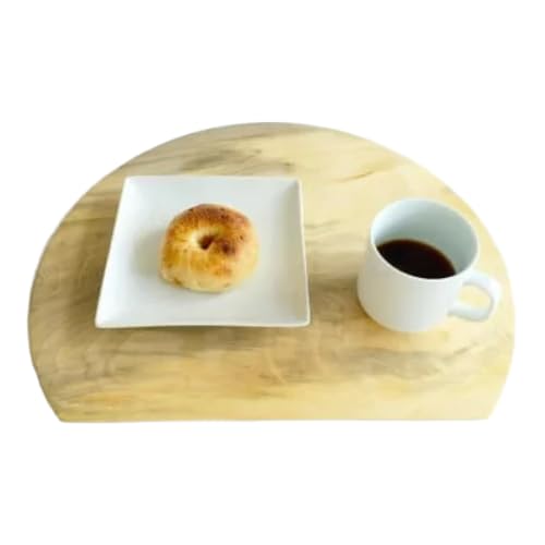 杉 ランチョンマット 半月 2枚セット ろくろ工房 君杢 G-E08