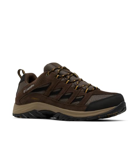 Columbia Mens Crestwood Waterproof, Mud/Squash, 10 | Why We Like The Columbia Crestwood Waterproof Hiking Shoe