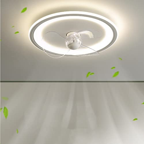 Ventilateur de plafond avec éclairage LED télécommandé et plafonnier chambre - 3