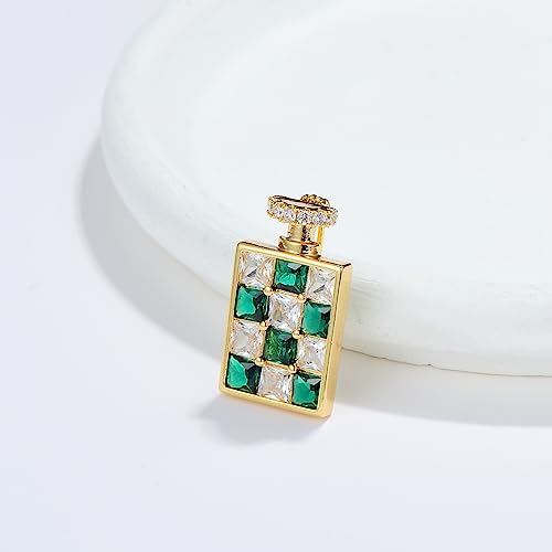 Image of Austrian Crystal Brooch Sparkling Rhinestone Brooch 18k Gold-Plated Birthstone Lapel Pin Jewelry Birthday Gifts for Women