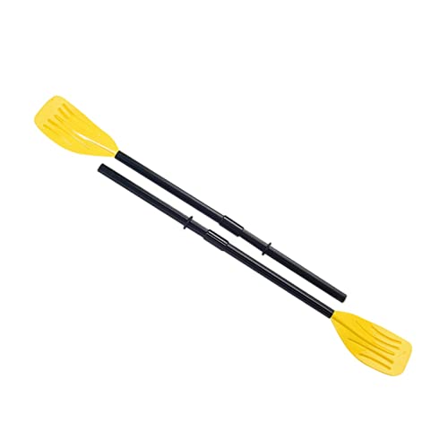 Calandis 2Pack PVC Ribbed French Oars 122cm Adjustable Canoe Lightweight Kayak Paddle