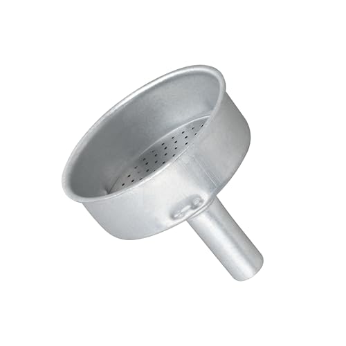 Coffee Pot Replace Funnel for Mocha Espresso Pots 2 Cup Aluminum Filter, Moka Pot Funnel replace(1 Pcs)