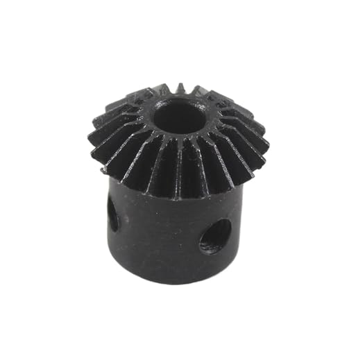 Bevel Gear Pinion Hardware Mechanical 2pcs 1Module 20T Bevel Gear 1:1 Ratio 5/6/6.35/8mm Inner Bore 90 Degrees Metal Bevel Gear Drive 20Teeth Commutation Steel Gears(6mm)