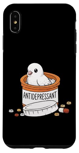 Funny Dove Bird R  j̎q ̎q X}zP[X iPhone XS Max p