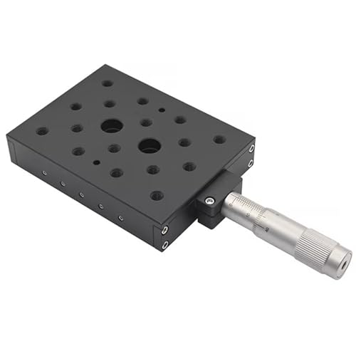 Plate-forme linéaire micrométrique à roulement pour inspection stable
