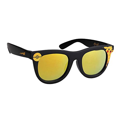 ARKAID Pokémon Sunglasses for Kids | Pikachu, Pokéball, & Sports Wrap Styles | UV400 | One Size Fits Most