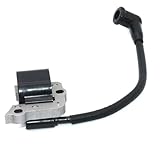 Lawnoval Bobine d'allumage de rechange pour tronçonneuse Solo 642 635, ECO 636, DEKO 643IP, compatible avec 23008531, plastique noir + métal