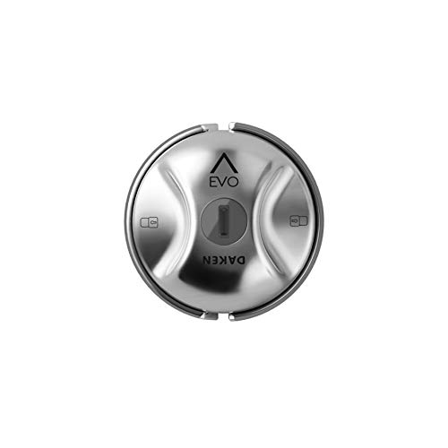 DAKEN Saturn Evo Simple - 1 Serrure Antivol Robuste pour V&eacute;hicules Utilitaires, Verrouillage Manuel, Acier Inoxydable