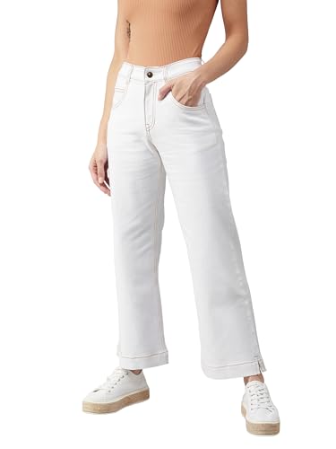 Image of Dolce Crudo High Rise Wide Leg Jeans for Women