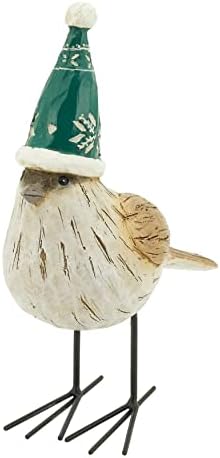 SARO LIFESTYLE Bird with Winter Hat Figurine image 4