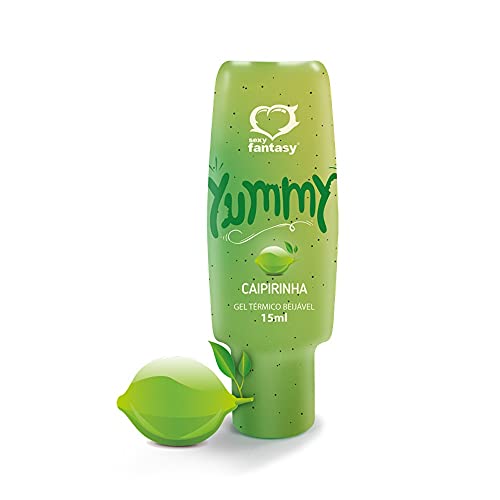 Gel Térmico que Excita Esquenta Comestível Caipirinha 15 ml Yummy Sexy Fantasy
