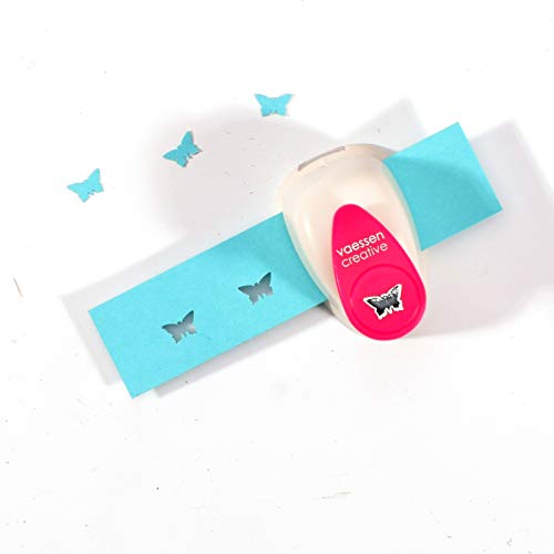 Vaessen Creative Craft Paper Punch Butterfly Motive Puncher, Metal, Multi-Colour, Xs #TOP5
