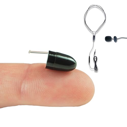 PingaOculto Pinganillo Examenes Vip Pro Invisible y Oculto para Movil con Microfono Cable - Auricular Espia Inalambrico Examen con Manos Libres para Llamadas (Pinganillo Vip Pro UltraMini + Micrófono)