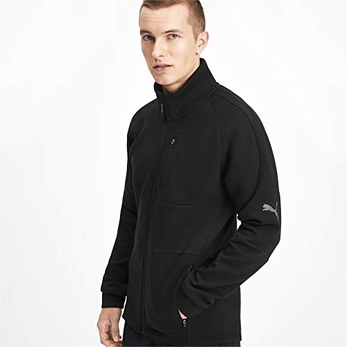 Image of Puma Men's Cotton Blend Standard Length Jacket