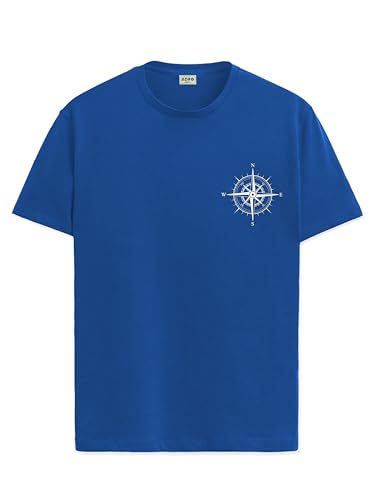 Image of ADRO Unisex 100% Cotton Regular Tshirt | Printed | Graphic Printed | Chest Printed