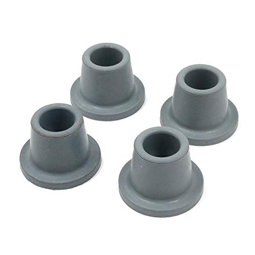 Karcy Rubber Tips for Canes and Walking Sticks 1 Inch Walking Cane Tip