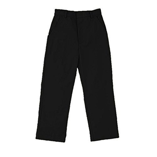 Image of Boys Flat Front Husky Pants