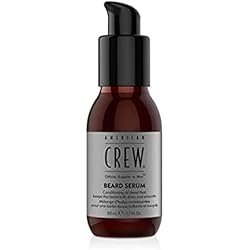 🌿Productos naturales y veganos para barba 62 American Crew Aceite Barba Hombre, Sérum, Hidrata y Mantiene la Barba Arreglada, 50 ml