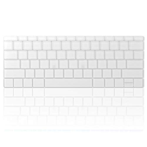 Image of PLASTRON Keyboard Protector Cover Skin for MacBook Pro 13 inch Without Touchbar A1708 - TPU Transparent