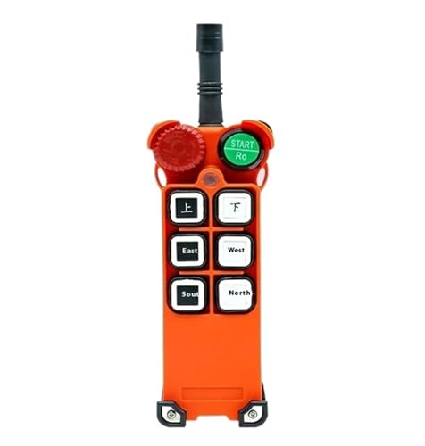 Microinterruttori Telecomando senza fili F21-E1 gru gru con arresto di emergenza F21-E1 telecomando industriale(Two send one receive,24V)