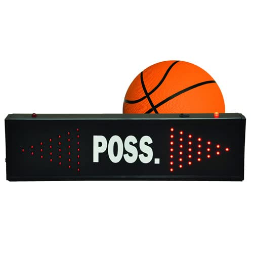 Indicador de posesión deportivo POSIND-1 de Jaypro, con pantalla LED roja y luces indicadoras superiores miniatura 1