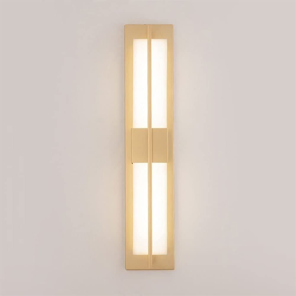 Olskfuh Gold/Light/White Wall Lamp Metal Minimalist Wall Mount Lamps Led Wall Resin Shade Indoor Wall Sconce Ing Fixture For Living Room Bedroom Corridor Balcony Aisle,
