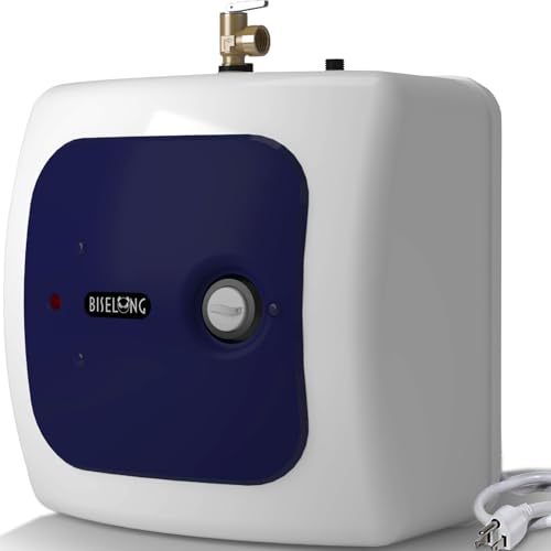 110V-120V 1500W Small Electric Under Sink Tank 8 Gallon Hot Water Heater Storage,Food Trucks Instant RV TR Trailer Kitchen Compact,Wall or Floor Mounted, Easy to Install,30L