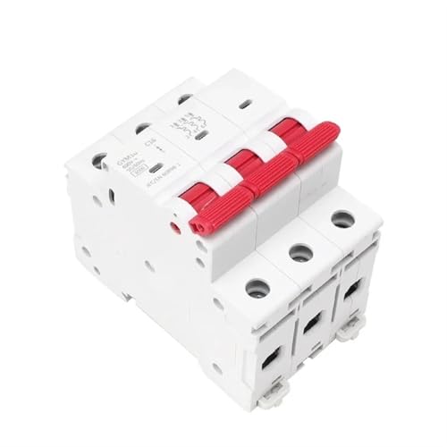 Mini disjoncteur de sécurité MCB 3 pôles 40A type C contre surcharge