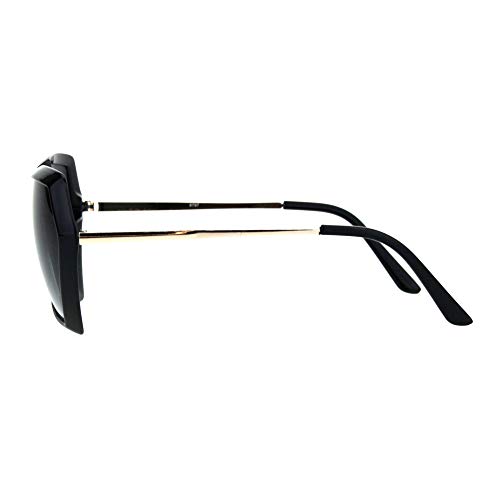 Womens Chic Fashion Sunglasses Unique Square Trapezoid Frame UV 4004