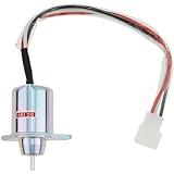 FridayParts 12V Stop Solenoid 1503ES-12S5SUC5S SA-4562T SA-5213 119653-77950 Compatible for Woodward Yanmar Engine