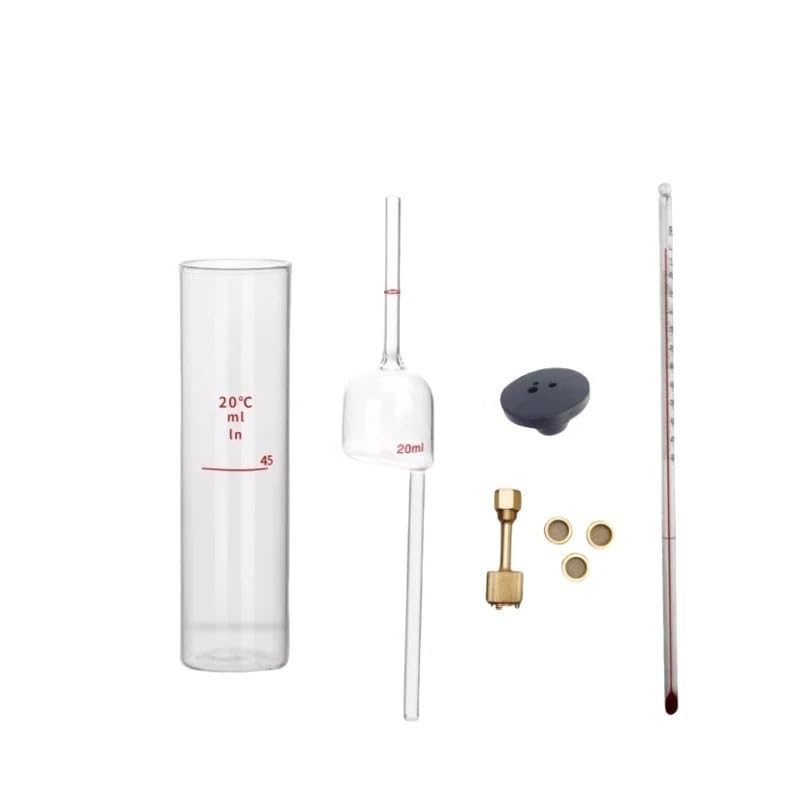 Zubehör zur Erkennung von Kältefilterpunkten im Labor – CFPP-A-Saugrohr, Messbecher, Thermometer und Filternetz, 1 Stück(Filter 1pcs)